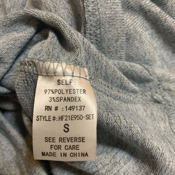 Hyfve hyfve hyfve jersey crop top w/hoodie, S - Picture 4 of 6